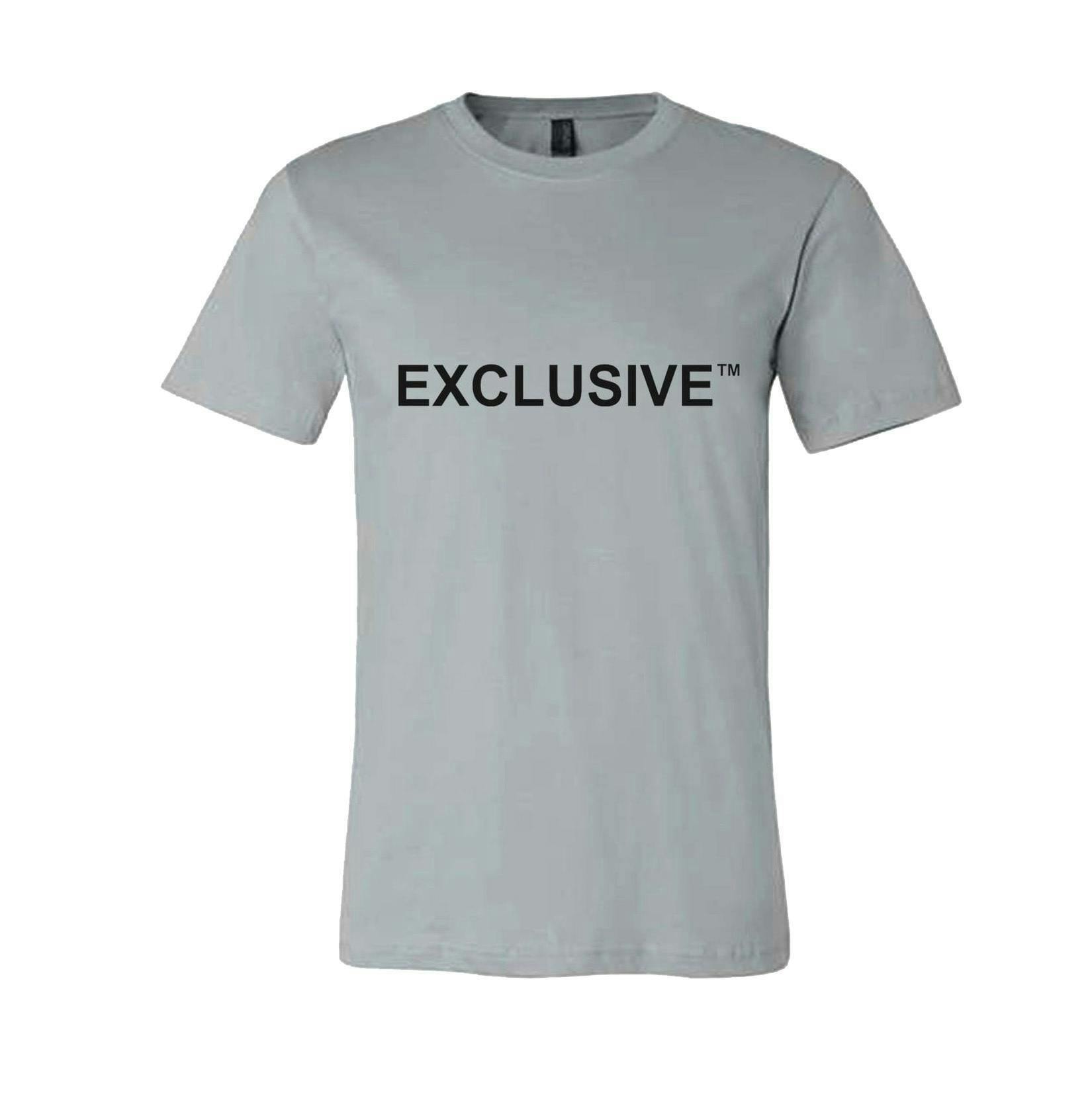 Exclusive Black Logo | Grey T-Shirt | XS