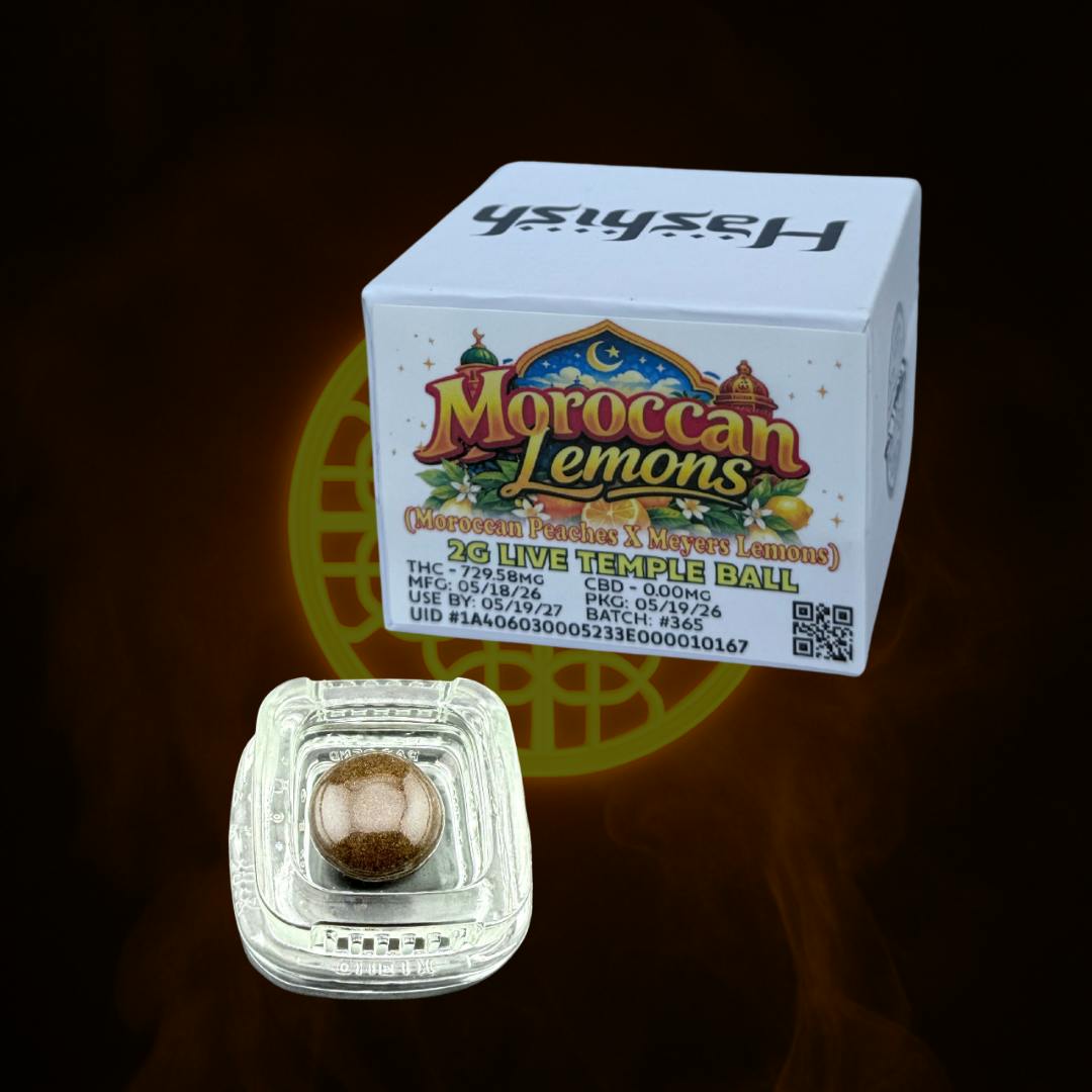 Hashish: Moroccan Lemons Temple Ball