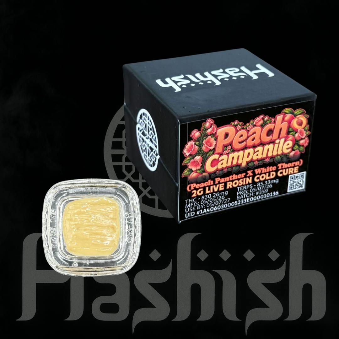 Hashish: Peach Campanile