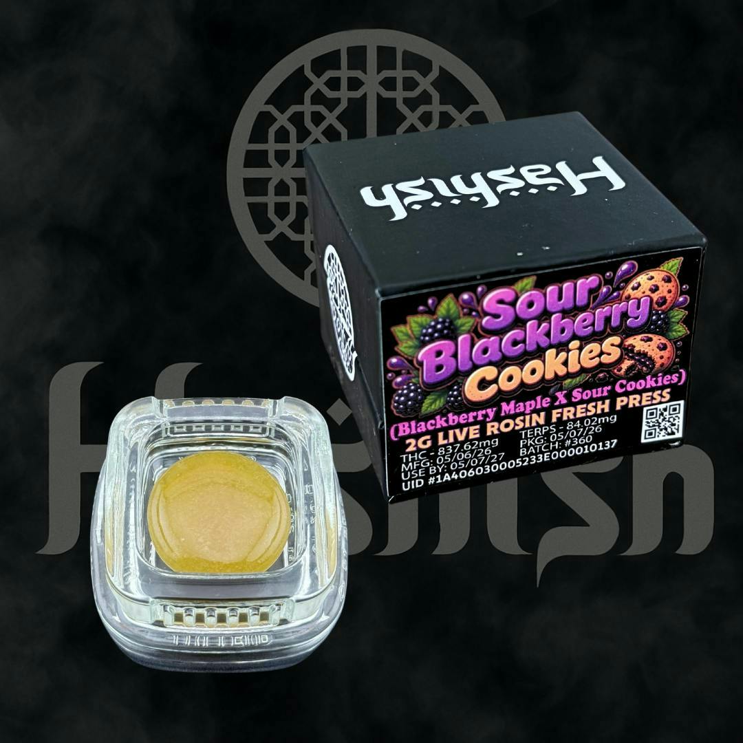 Hashish: Blackberry Cookies
