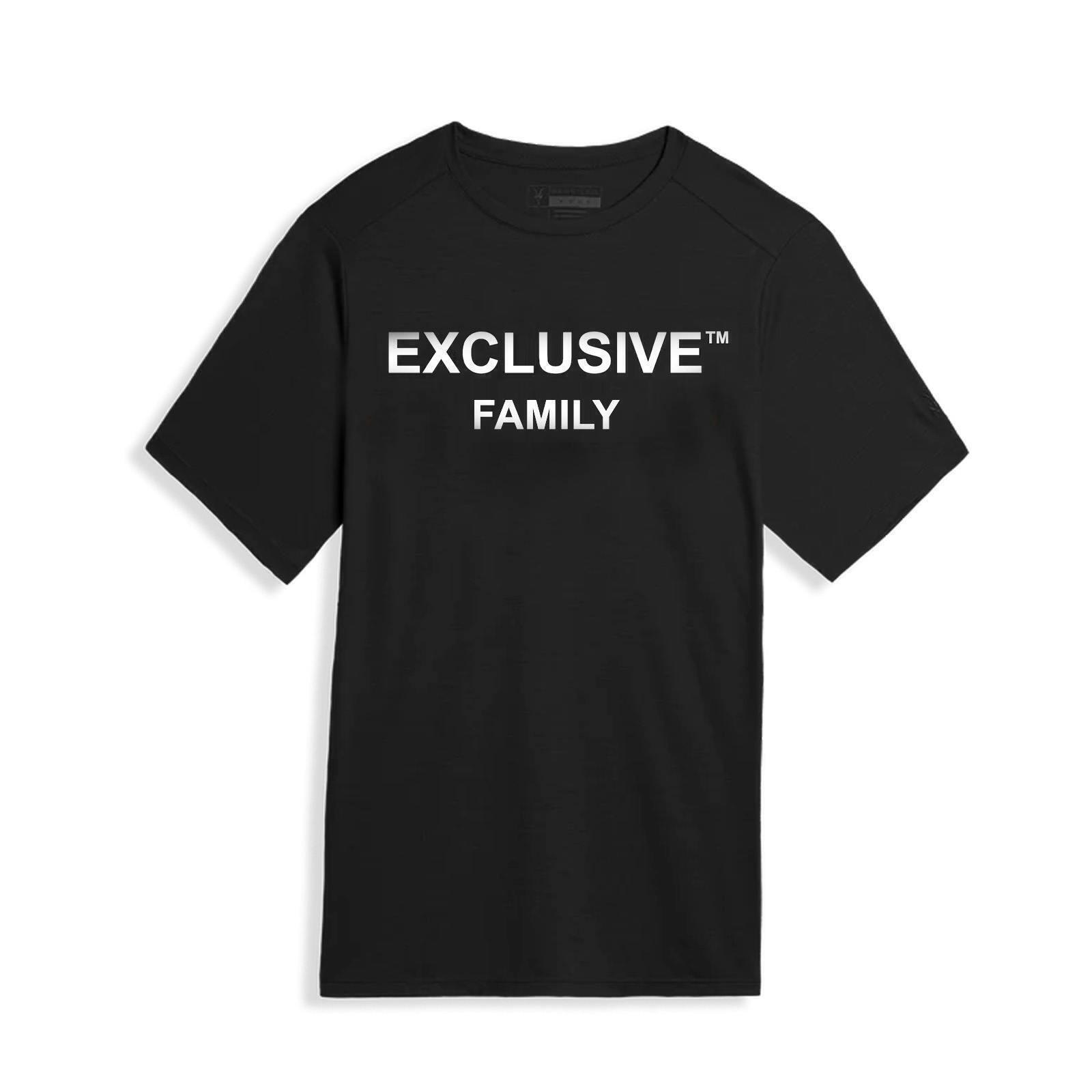 Exclusive Family | Black T-Shirt | M