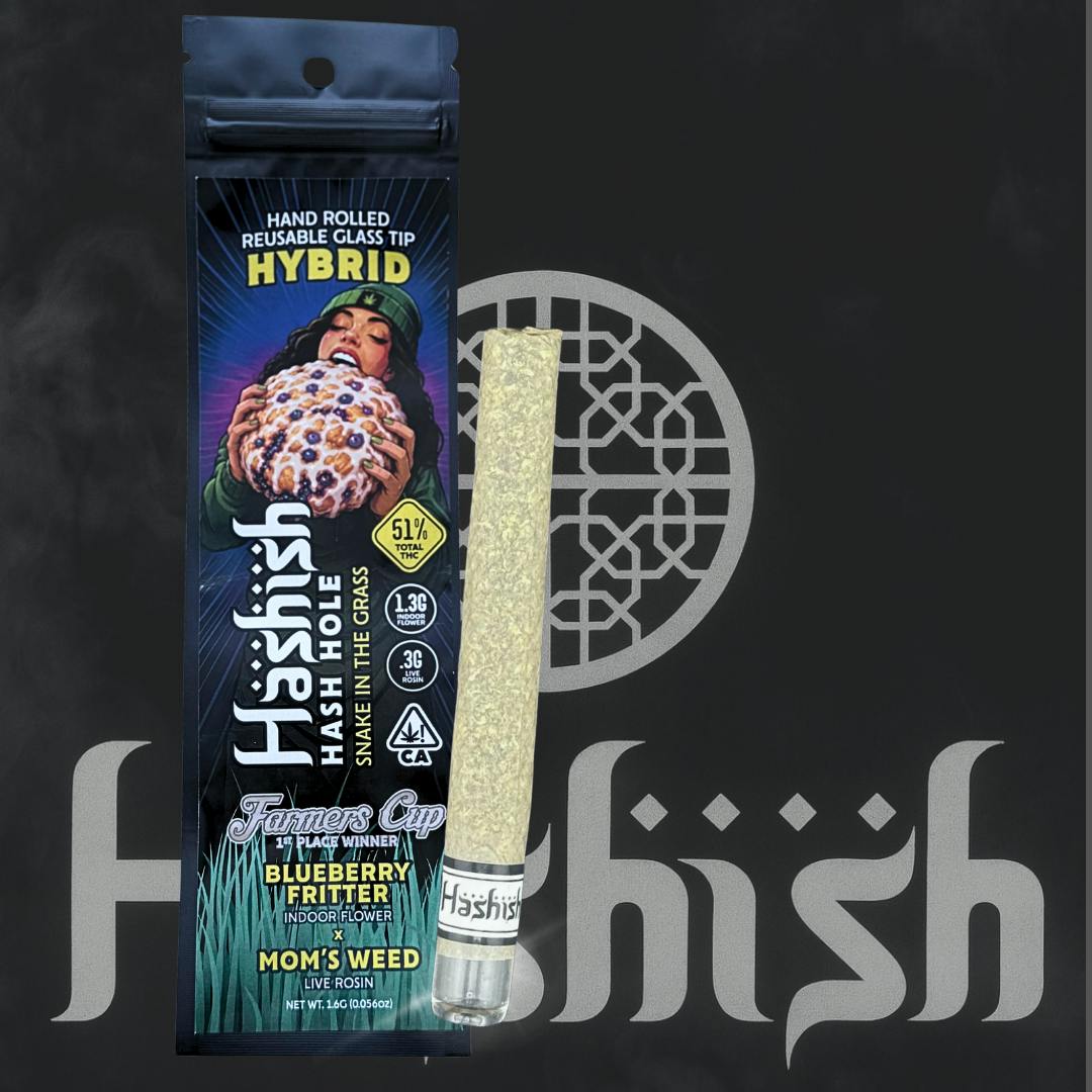 Hashish: Blueberry Fritter