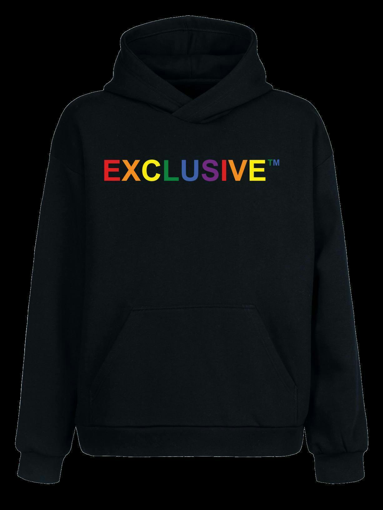 Exclusive Pride | Black Sweatshirt Hoodie | Medium