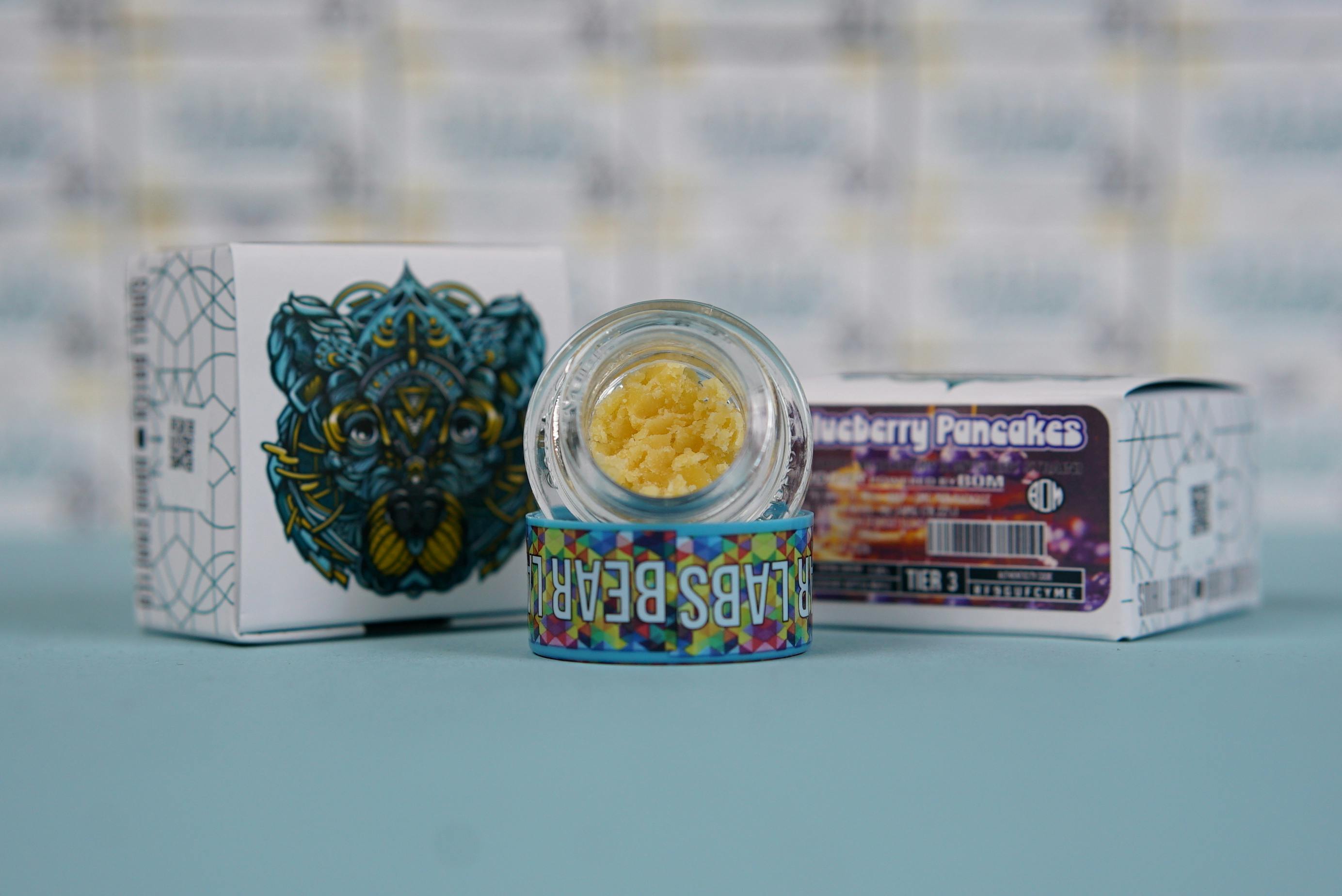 BEAR Labs - Blueberry Pancakes - Cured Resin Budder Tier 3