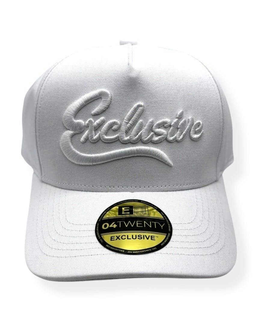 Exclusive x Crenshaw | All White Everything Baseball Hat