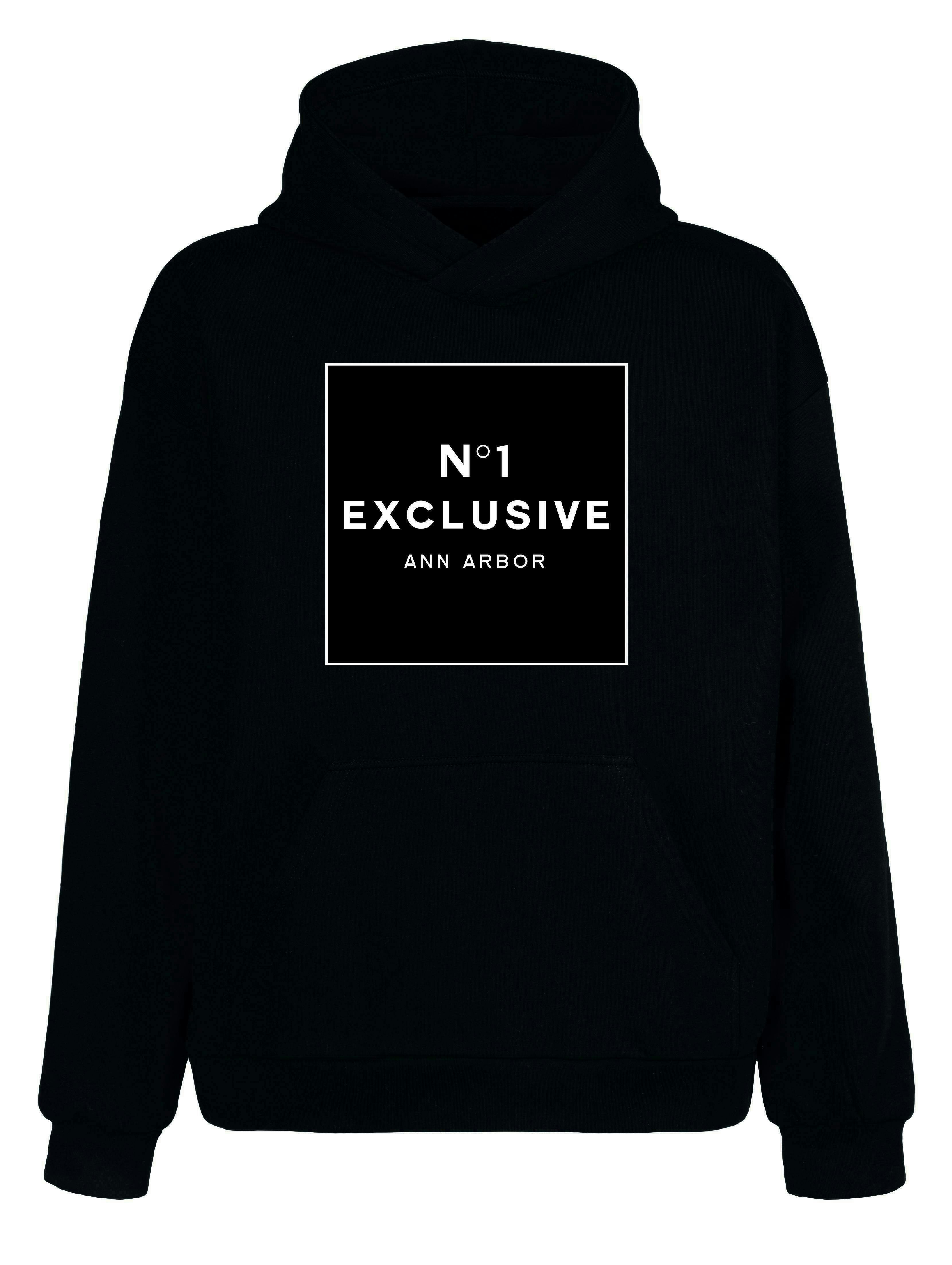 Chanel Black Logo | Black Hoodie | 2XL