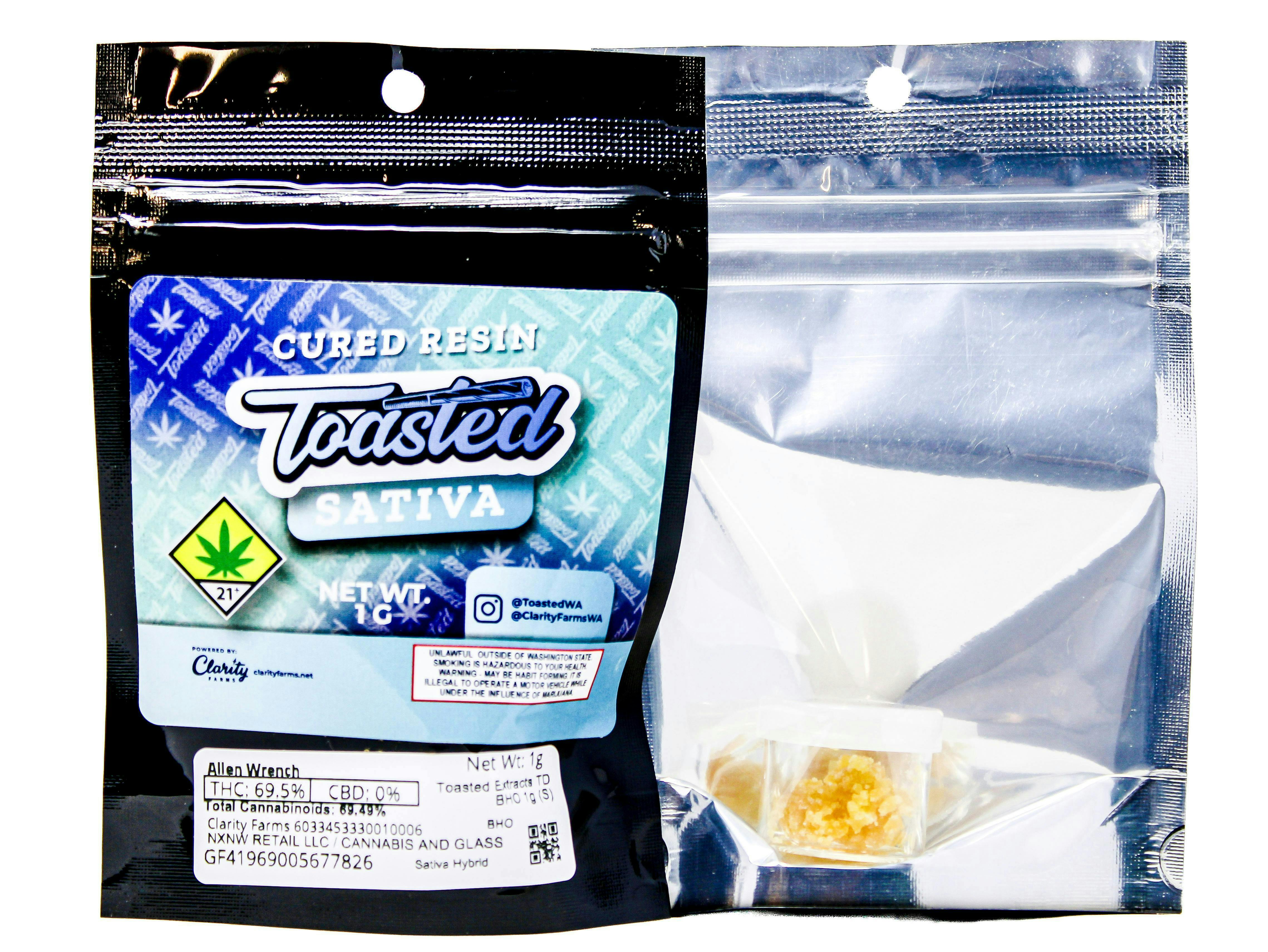 Allen Wrench | Cured Resin | 1g