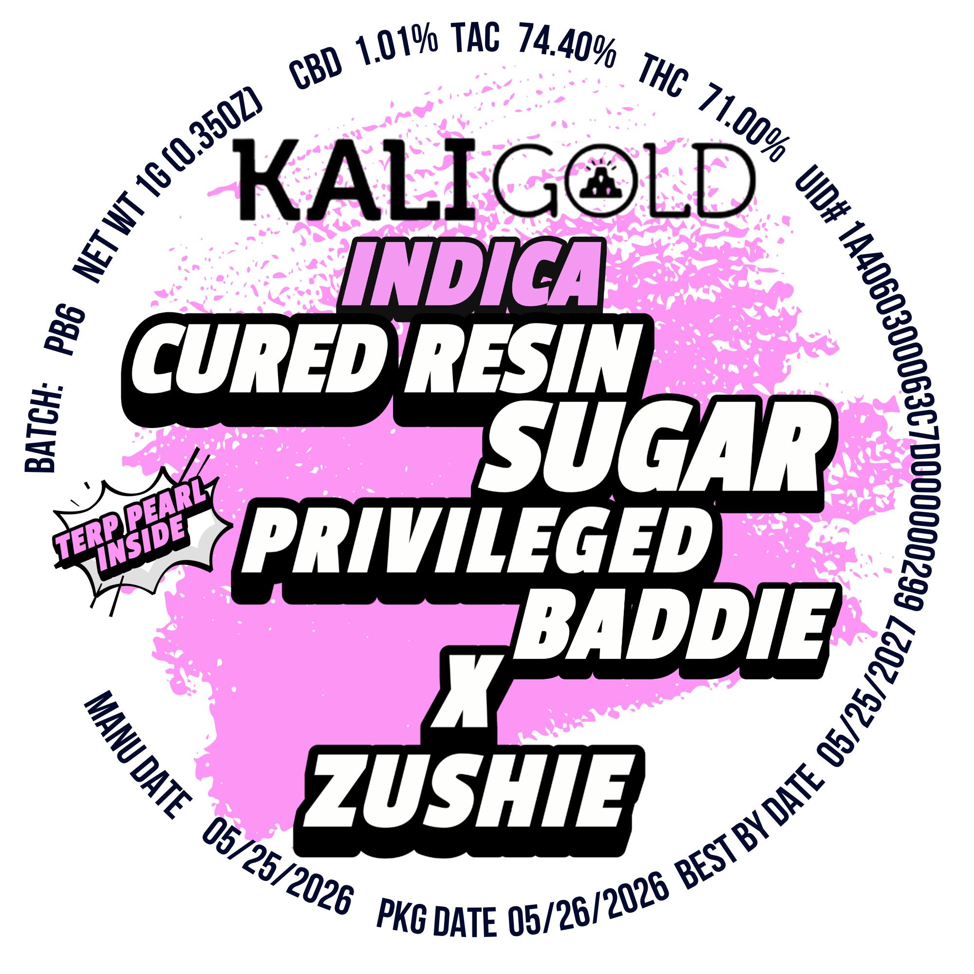 Kaligold extracts — Privileged Baddie X Zushi