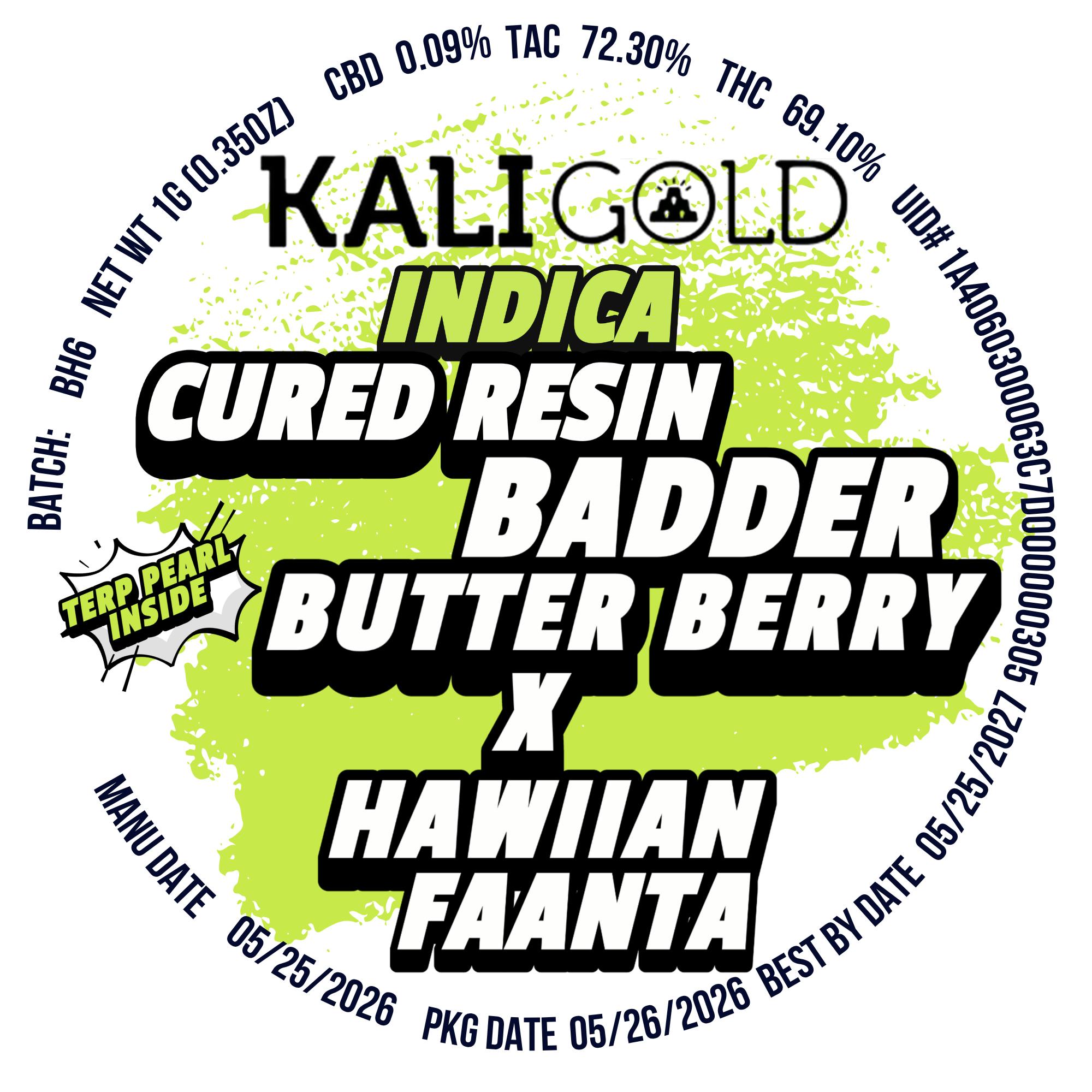 Kaligold extracts — Butta Berry X Hawaiian Fanta