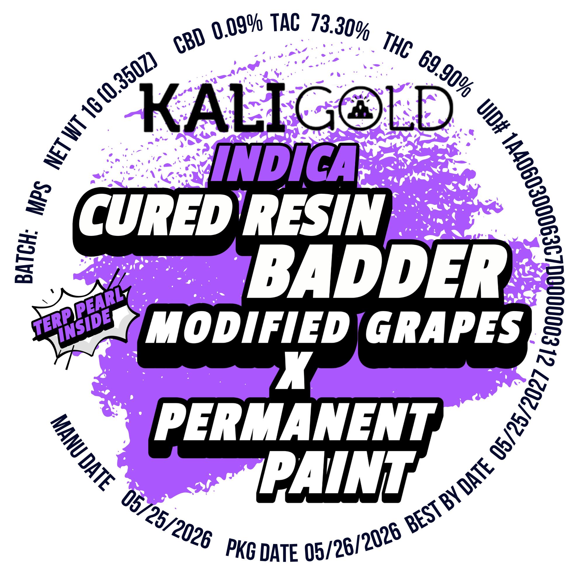 Kaligold extracts — Modified Grapes X Permanent Paint