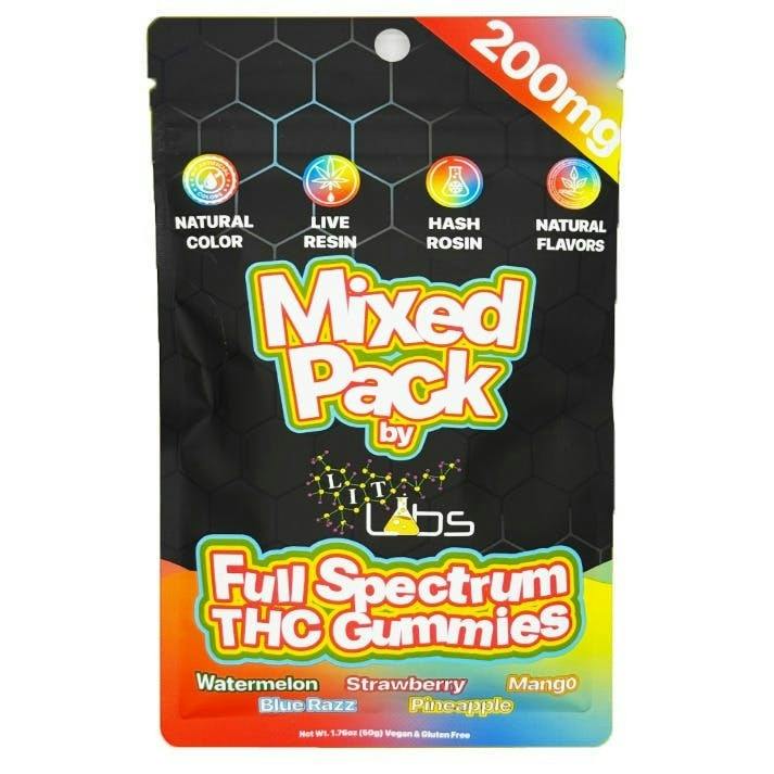 Mixed Pack Gummies | Gummies | 20pk | 10mg/ea by Lit Labs