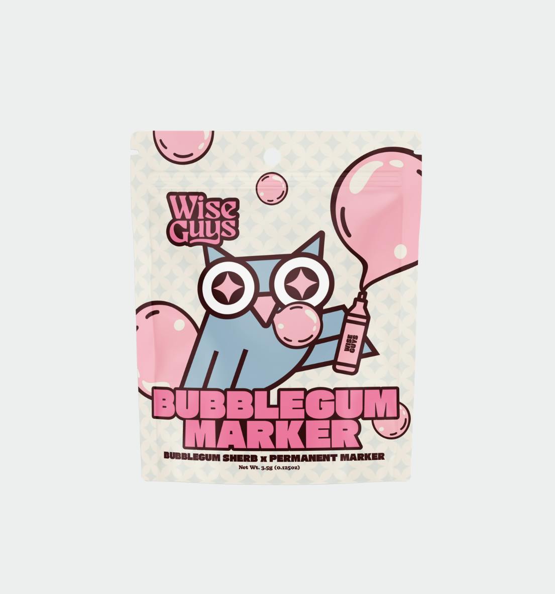 Bubblegum Marker | Big Buds | 3.5g by Wise Guys
