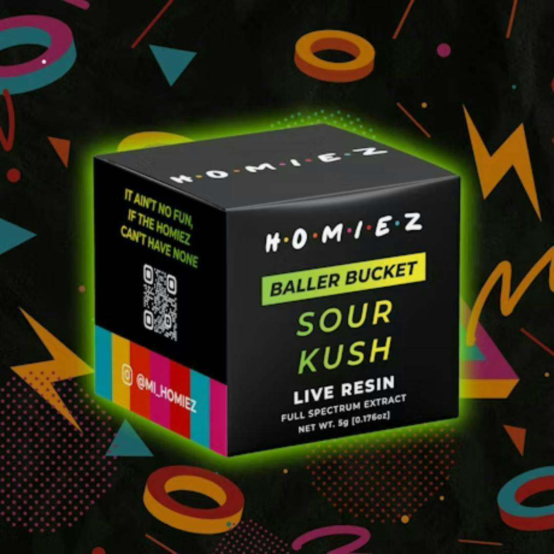 Sour Kush | Live Resin | 5g by HOMIEZ