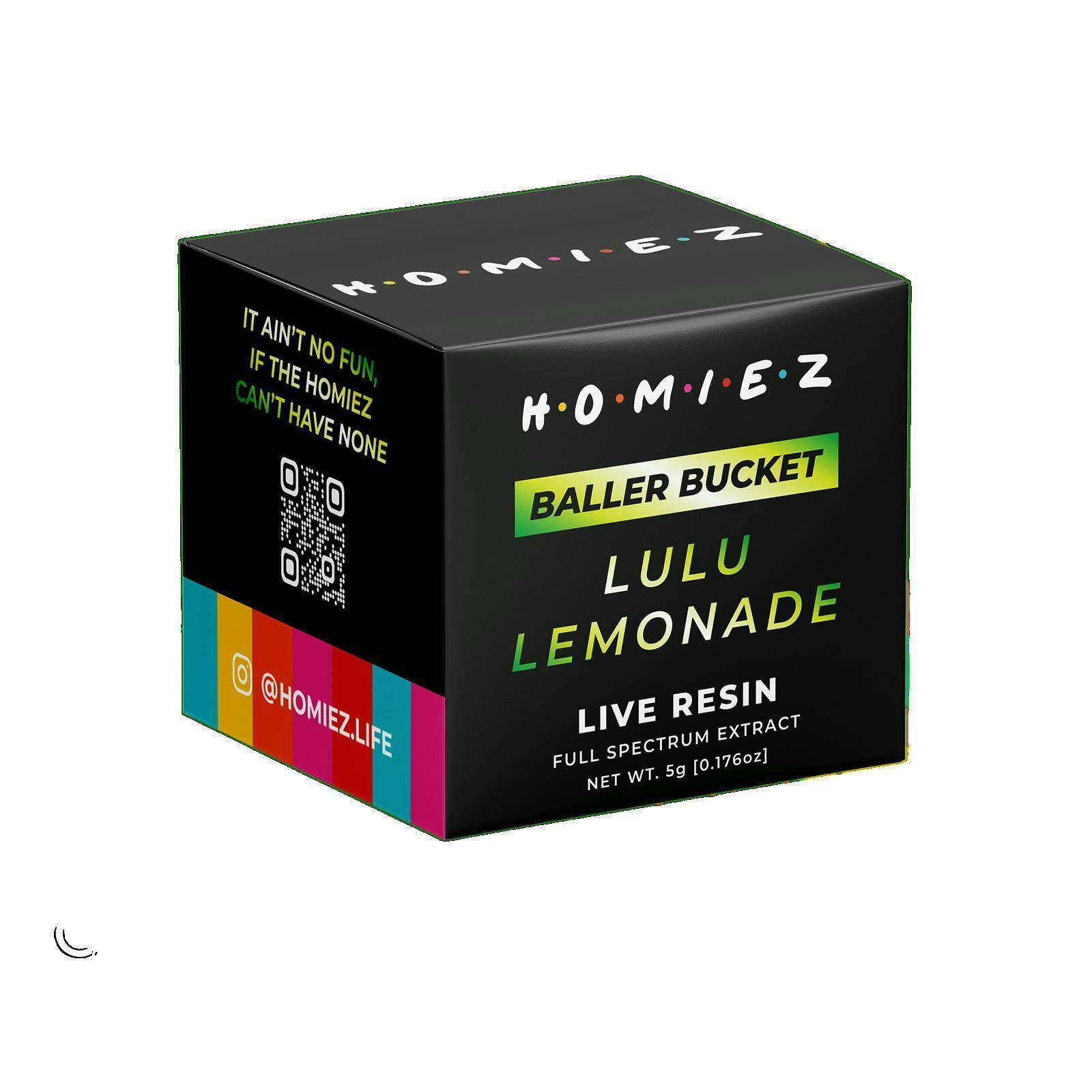 Lulu Lemonade | Live Resin | 5g by HOMIEZ