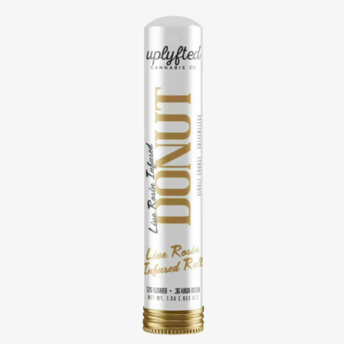 Cap Junky x Greasy Runtz | Live Rosin Infused Donut Joint | 1.5g