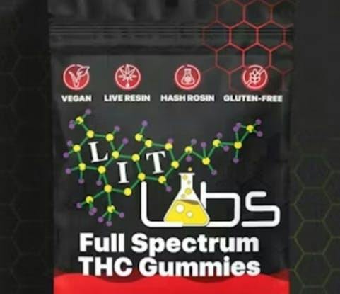 Sour Strawberry Lemonade | Gummies | 10pk | 20mg/ea by Lit Labs