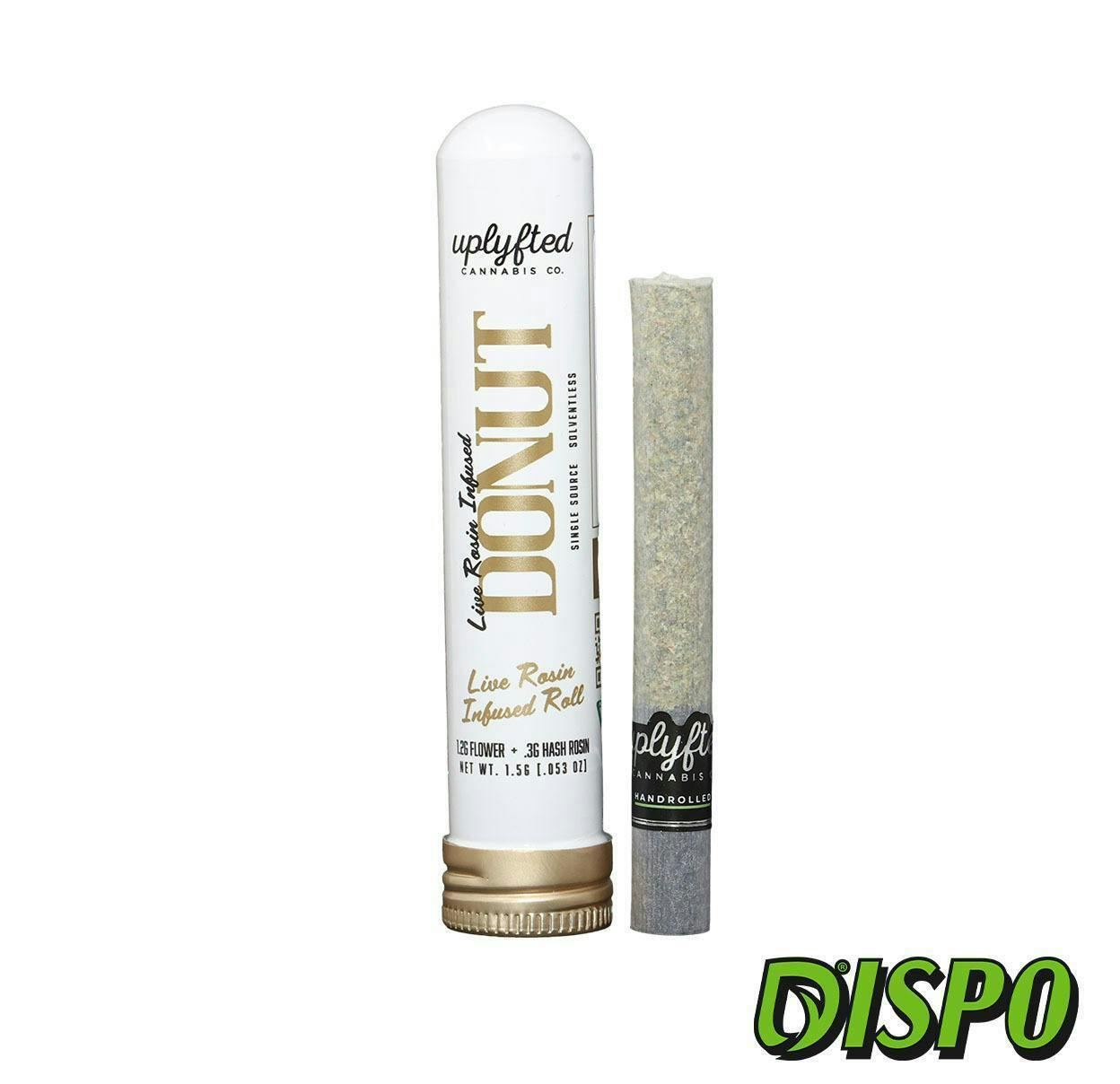 Purple Pop Rocks x GMO Ice Cream | Live Rosin Infused Donut Joint | 1.5g