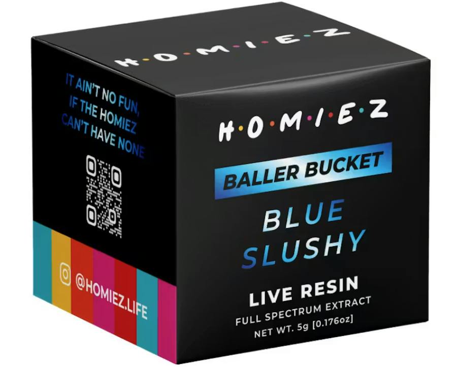 Blue Slushy | Live Resin | 5g by HOMIEZ