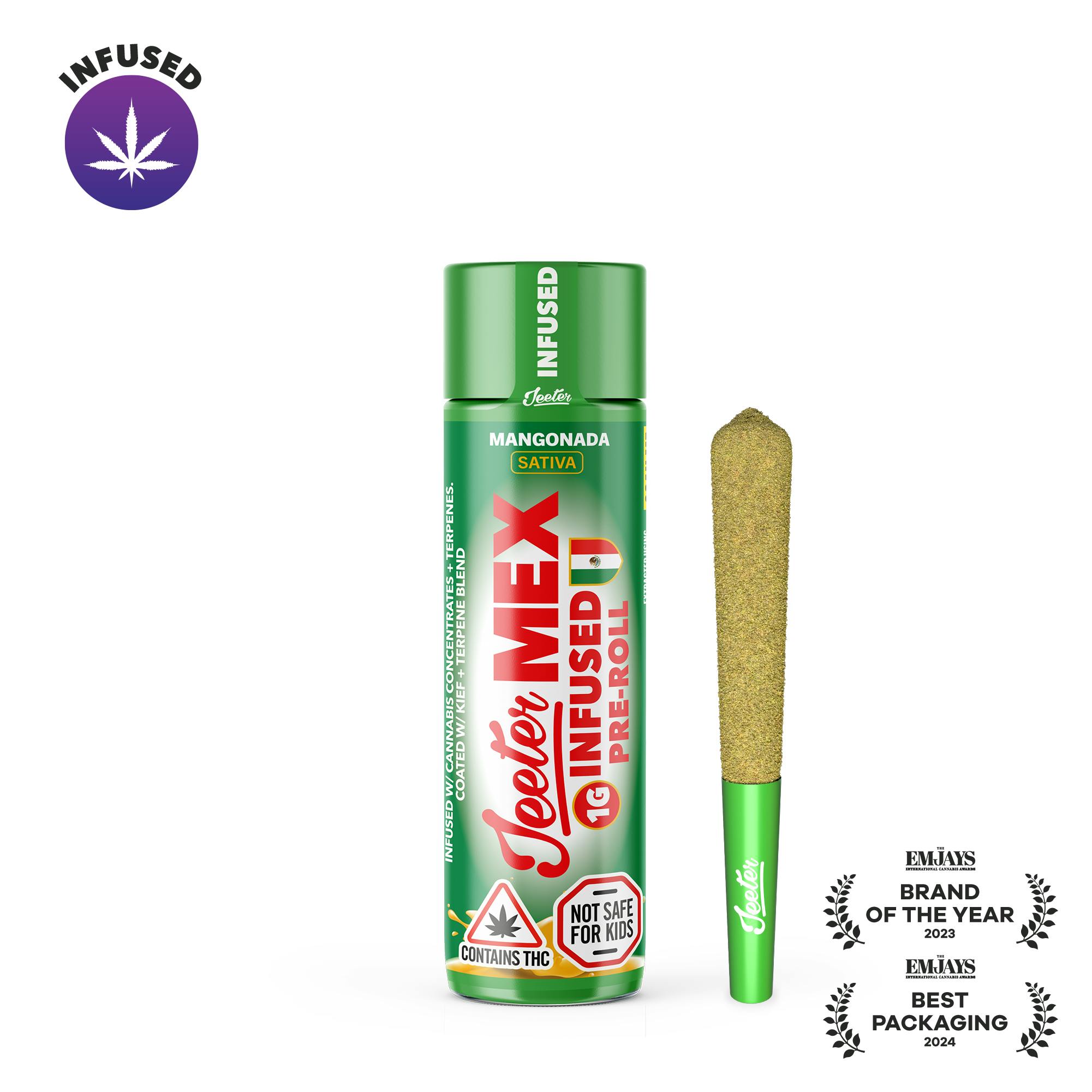 Jeeter WC 26 – Mangonada 1G Infused Pre-Roll by Jeeter