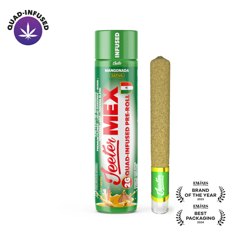 Jeeter Jeeter WC 26 – Mangonada XL Infused Pre-Roll, Infused Pre-Rolls