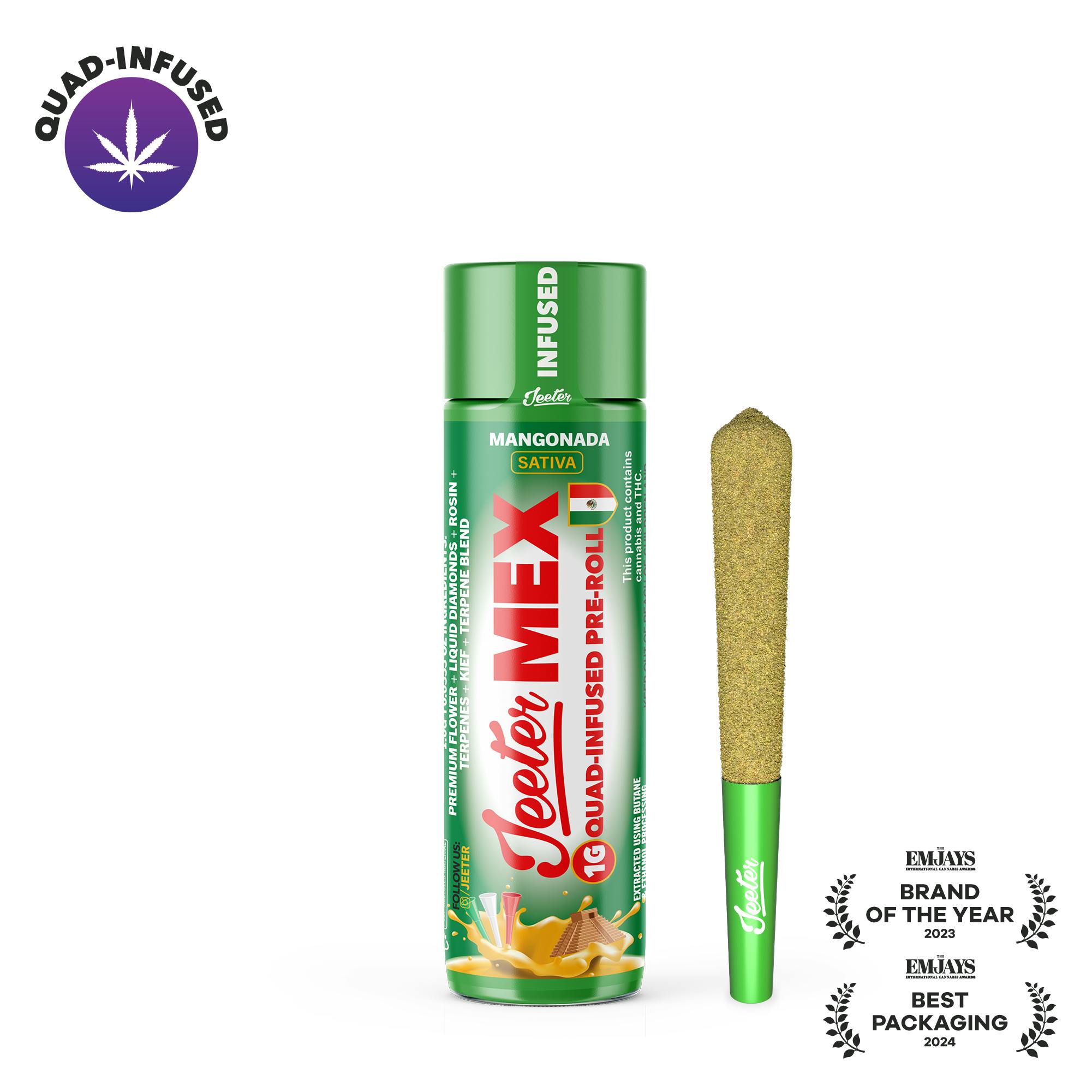 Jeeter WC 26 – Mangonada 1G Infused Pre-Roll by Jeeter
