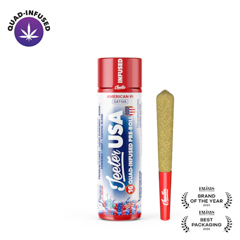 Jeeter Jeeter WC 26 – American Pi 1G Infused Pre-Roll, Infused Pre-Rolls