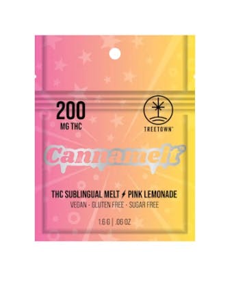 Pink Lemonade Cannamelt Gummies | 200mg | Single