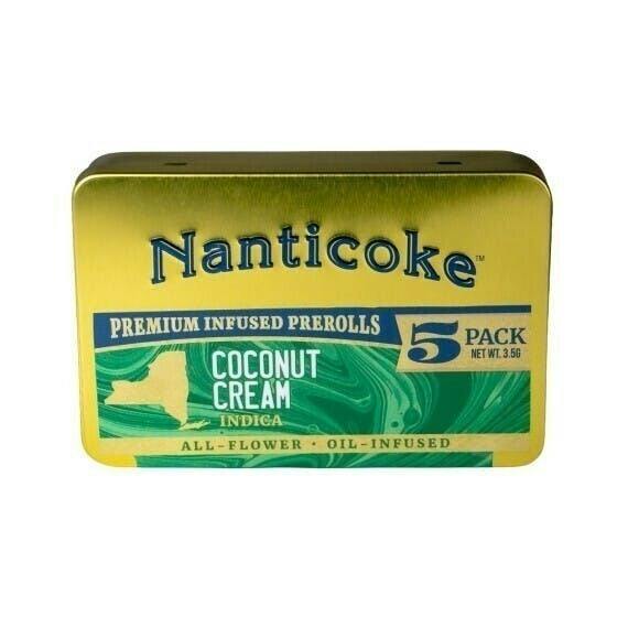 Coconut Cream | Infused Joints | 0.7g each | 5pk by Nanticoke