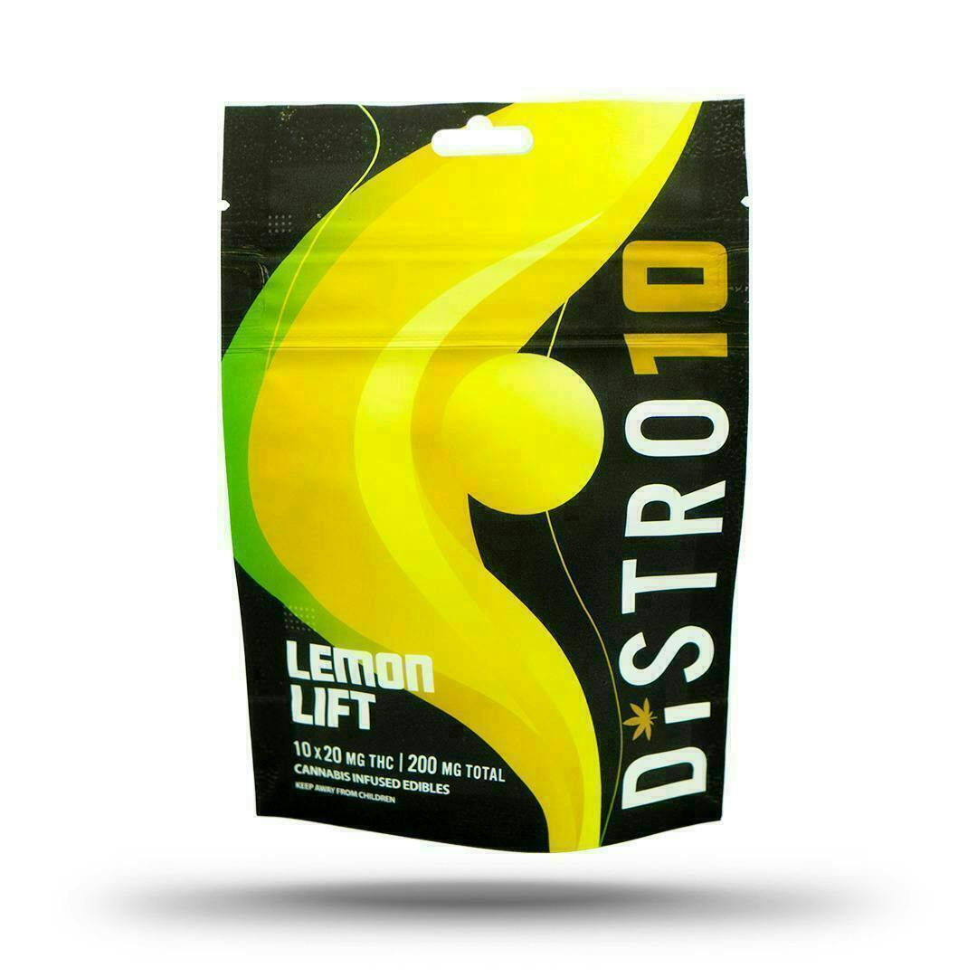 Lemon Lift Gummies | 200mg | 10pk | 20mg/ea