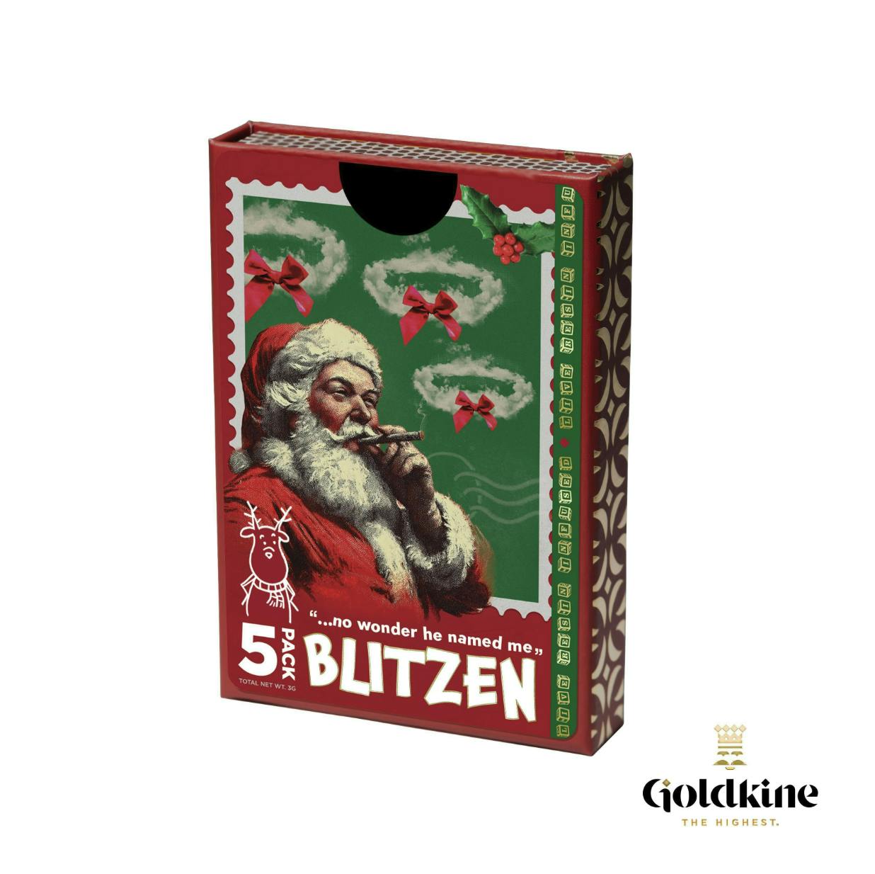 Blitzen | Luxe Infusions Infused Pre Roll | 0.6g each | 5pk