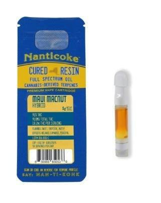 Nanticoke | Maui Mac Nut | Cartridge | 1g by Nanticoke