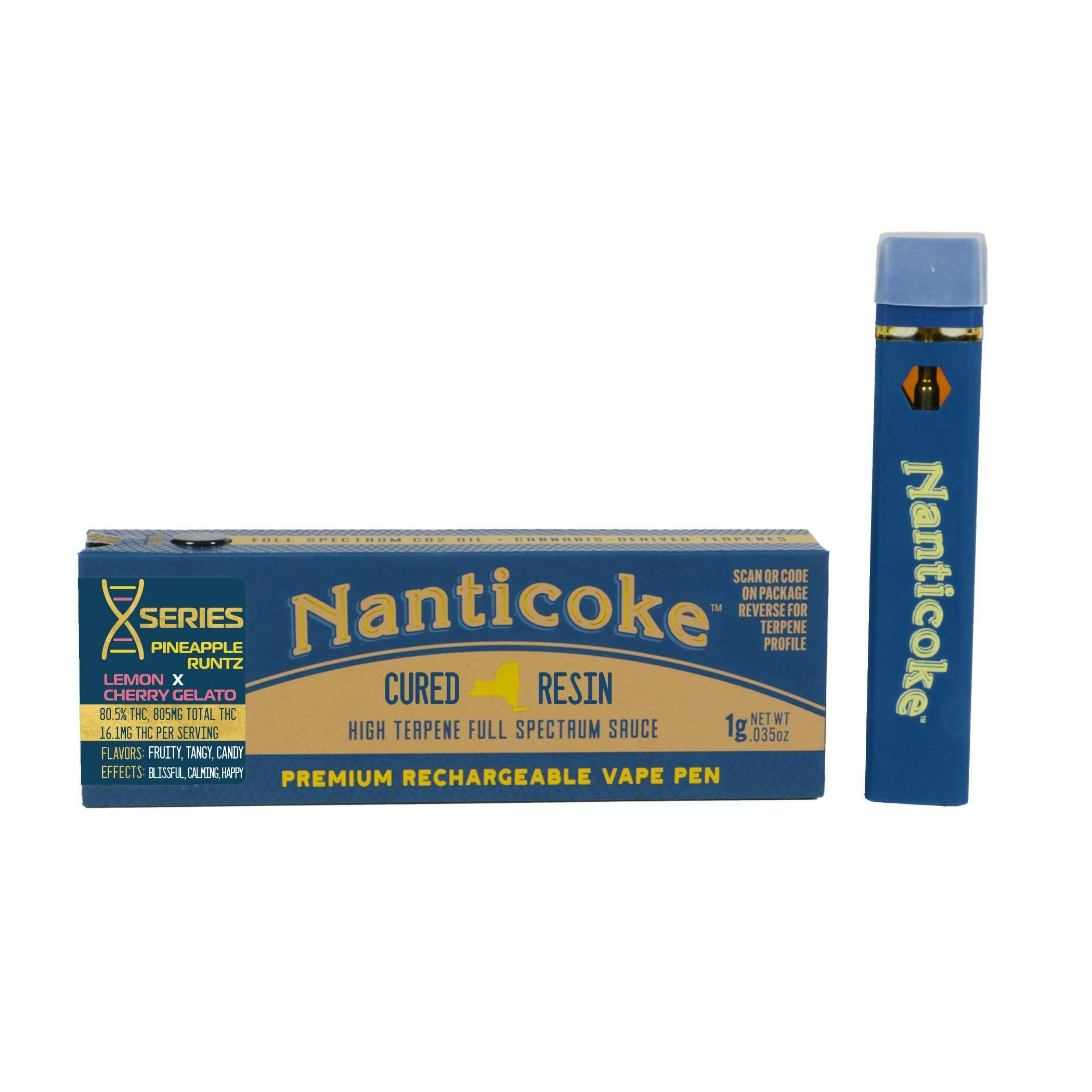 Pineapple Runtz x LCG | Cured Resin Disposable | 1g by Nanticoke