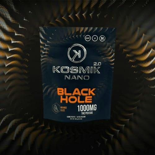Black Hole | Orange Slice | Gummies | 10mg | 100pk by Kosmik Brands