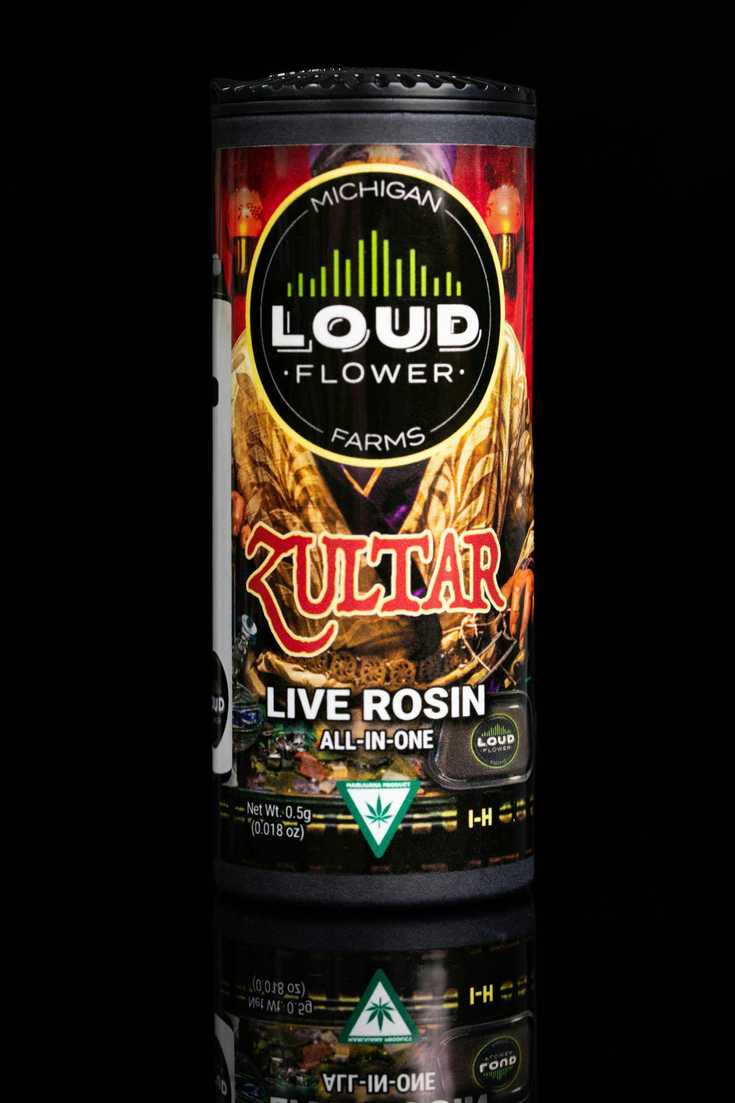 Zultar | Live Rosin Disposable | 0.5g by MI Loud Flower Farms