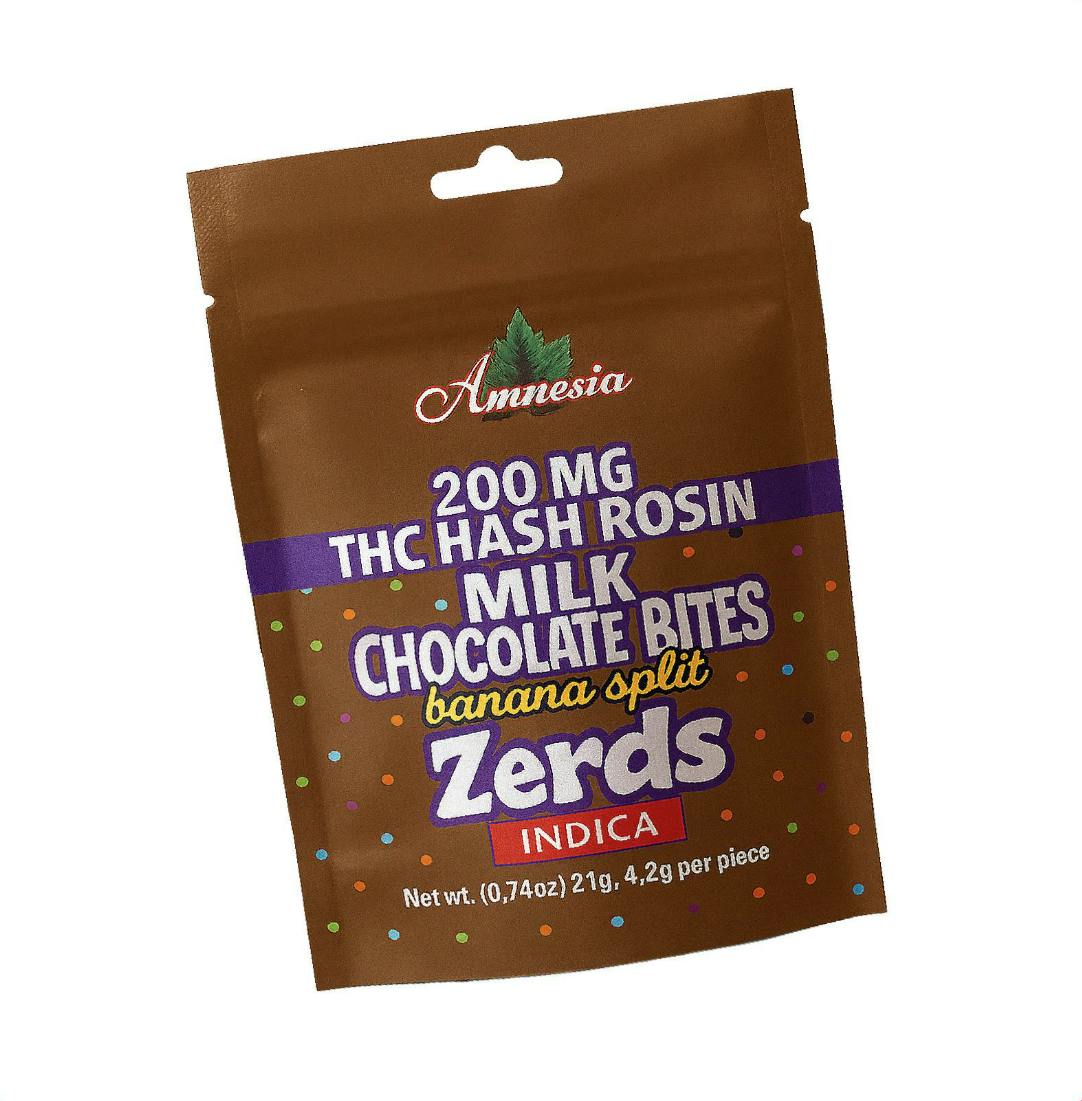 Banana Split Zerds Chocolates | 200mg | 10pk | 20mg/ea