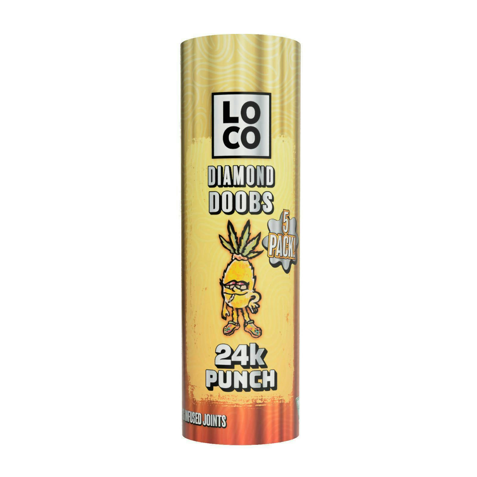 24K Gold Punch | Infused Joints | 1g | 5pk