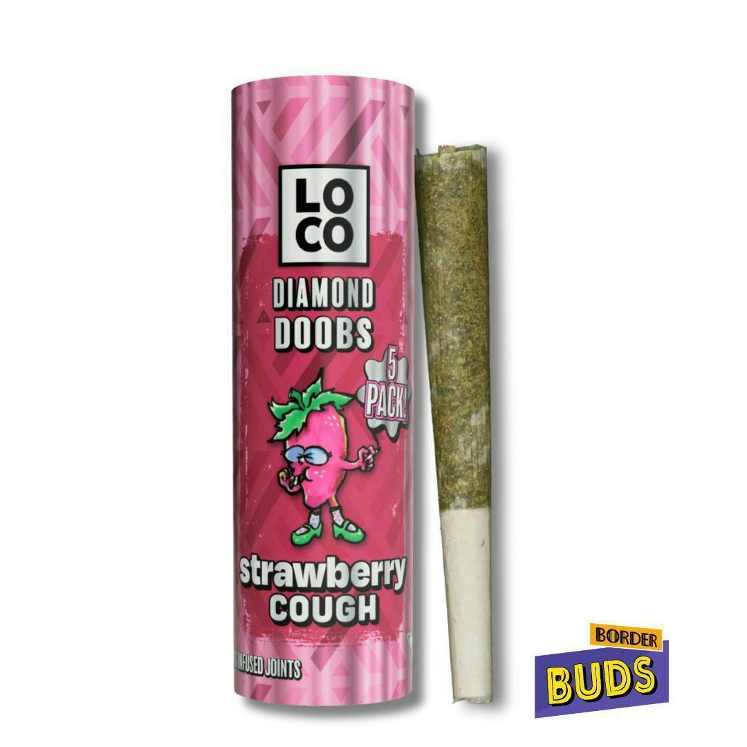 Strawberry Cough | Infused Joints | 1g | 5pk by LOCO