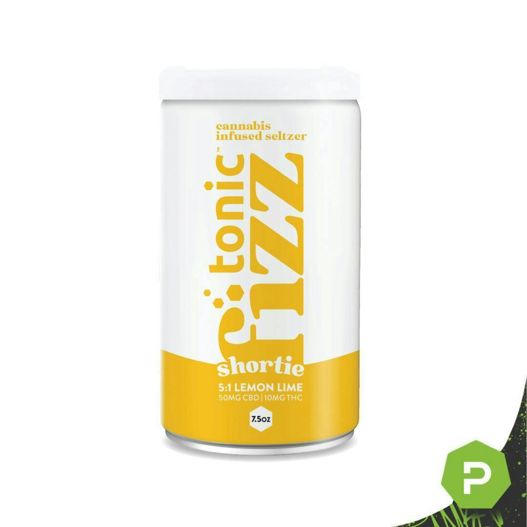 Tonic Fizz Shorties | 5:1 Lemon Lime | Carbonated | 10mg | 7.5 fl oz at NOBO