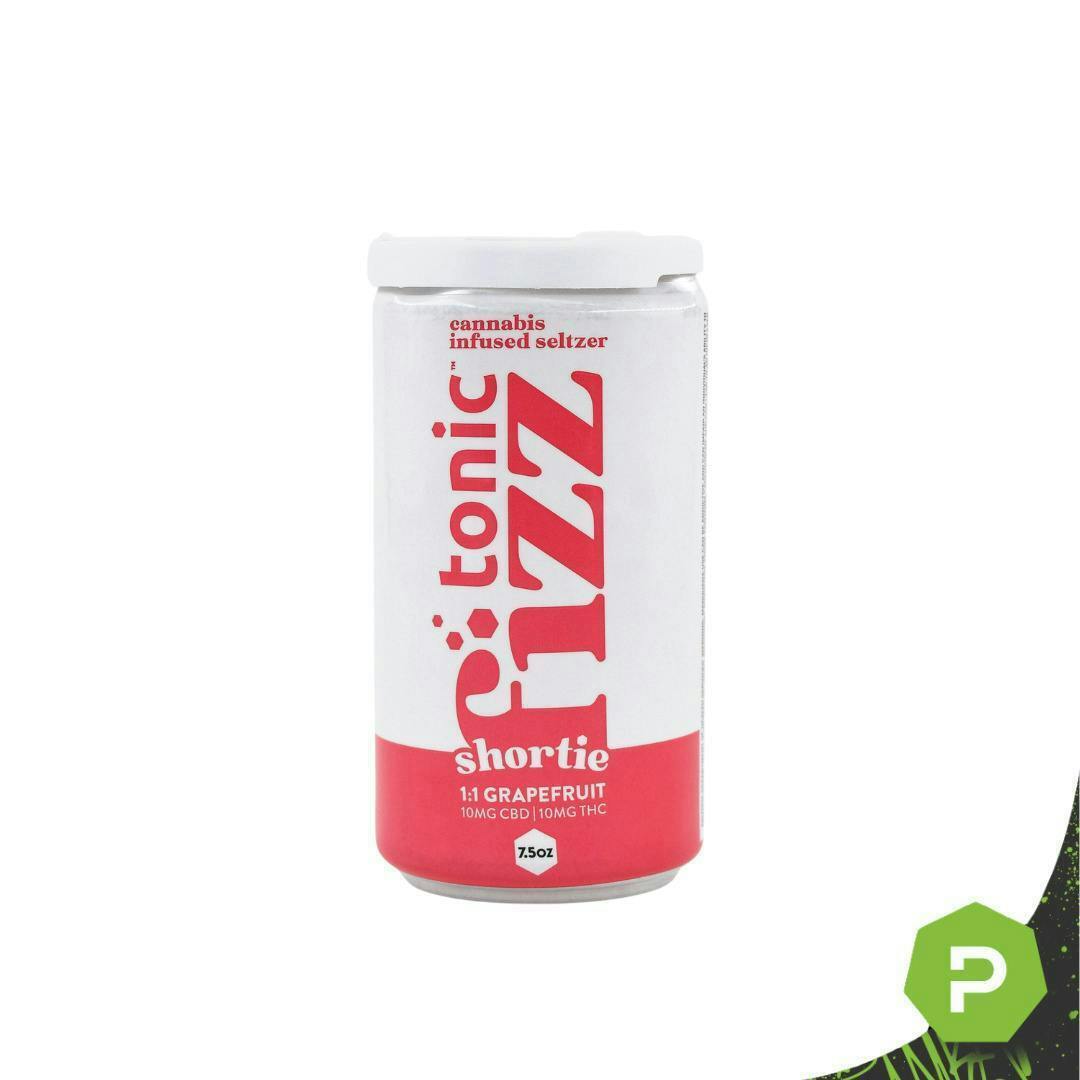 Tonic Fizz Shorties | 1:1 Grapefruit | Carbonated | 10mg | 7.5 fl oz