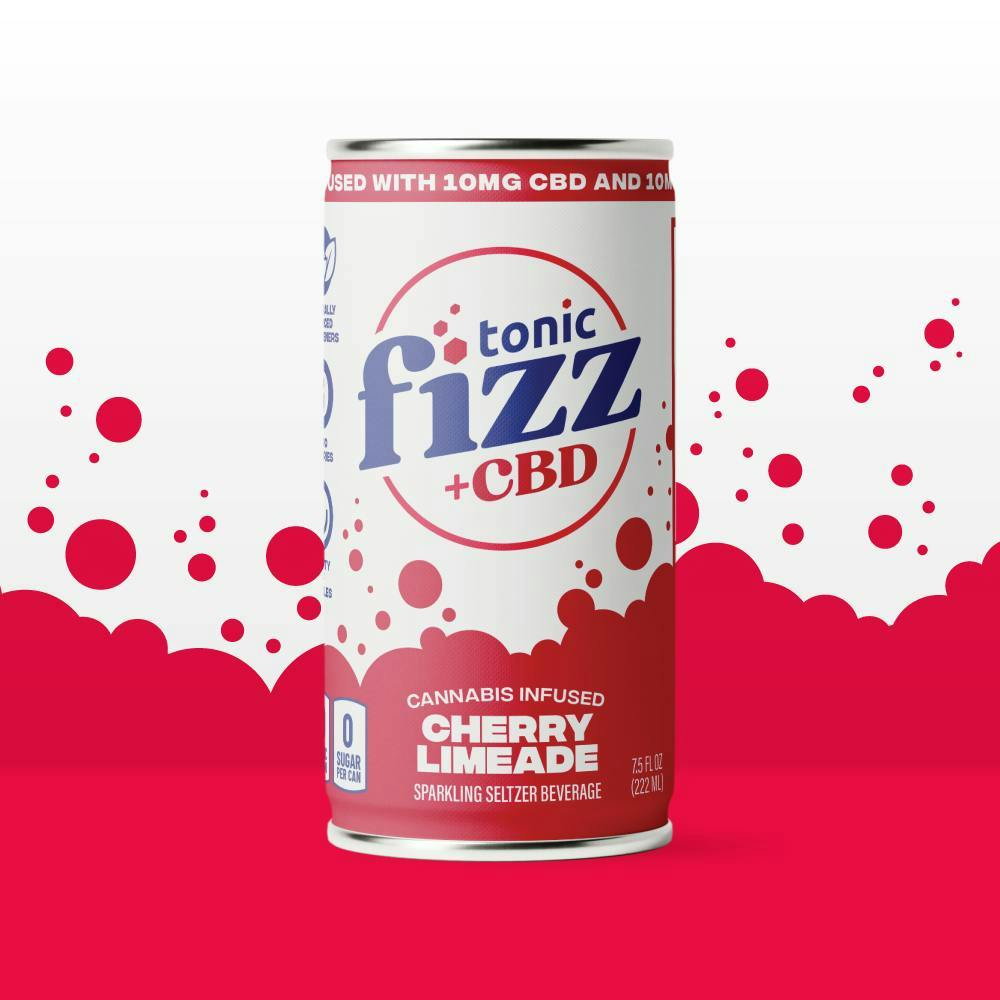 Tonic Fizz Shorties | 1:1 Cherry Limeade | Carbonated | 10mg | 7.5 fl oz at NOBO