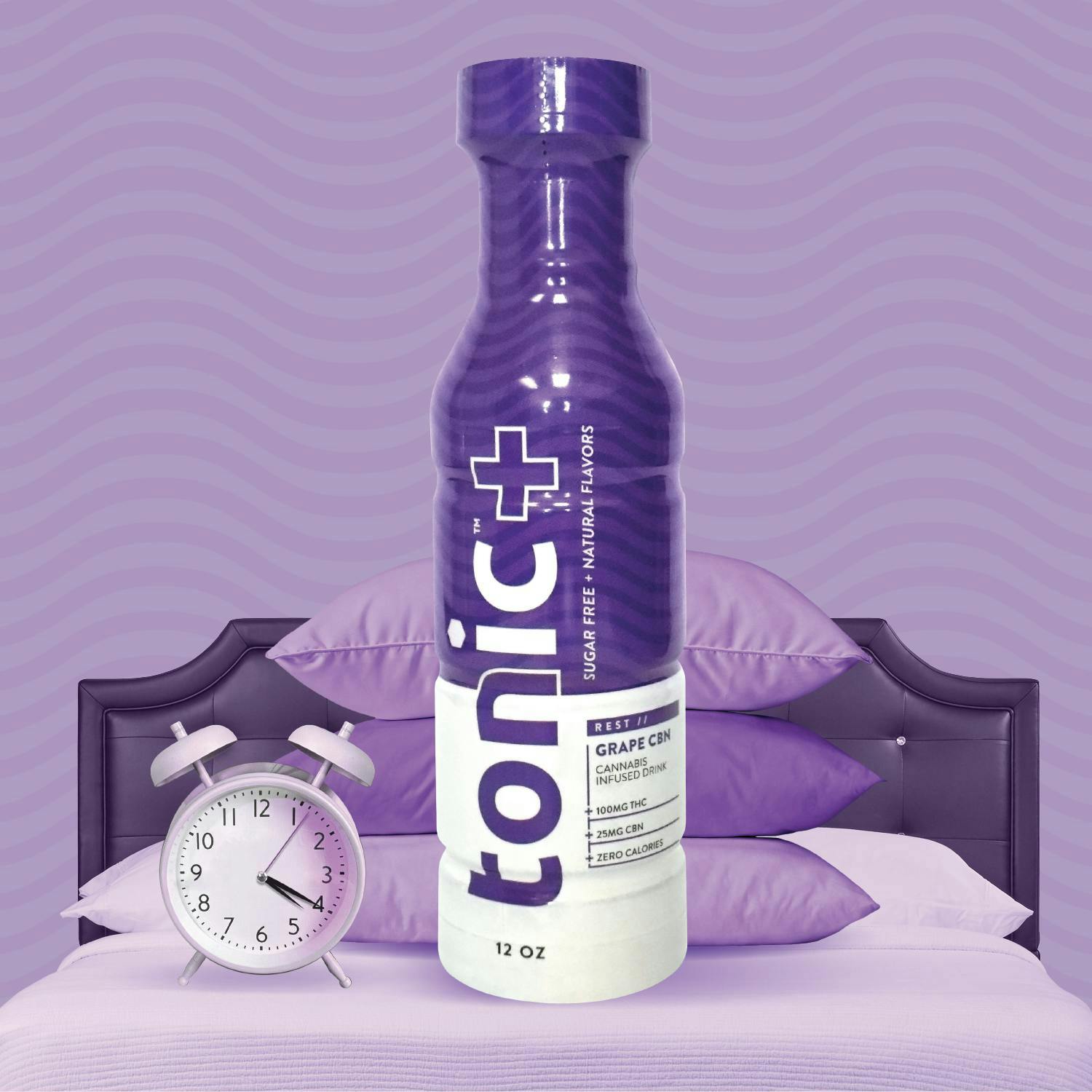 Tonic+ | Grape CBN | Non-carbonated | 100mg | 12 fl oz at NOBO