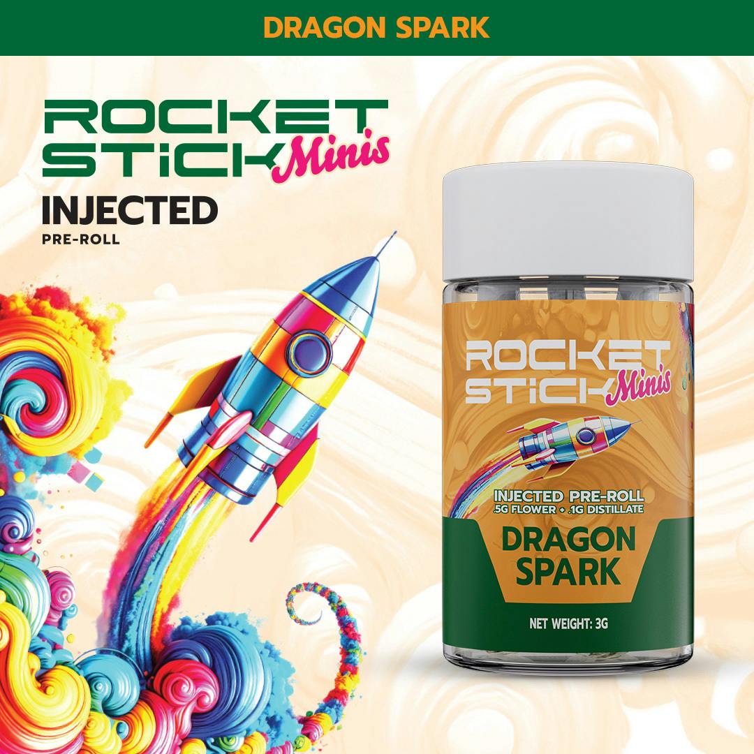 Dragon Spark | Infused Minis | 0.6g | 5pk by Rocket