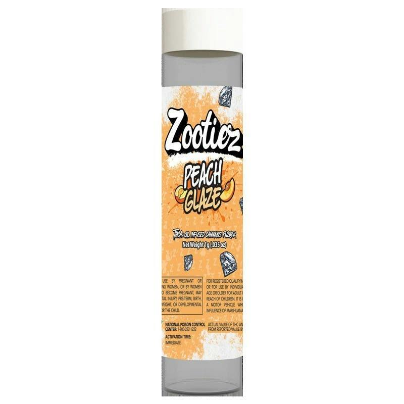 Peach Glaze | Infused Pre-roll | 1g by Zootiez