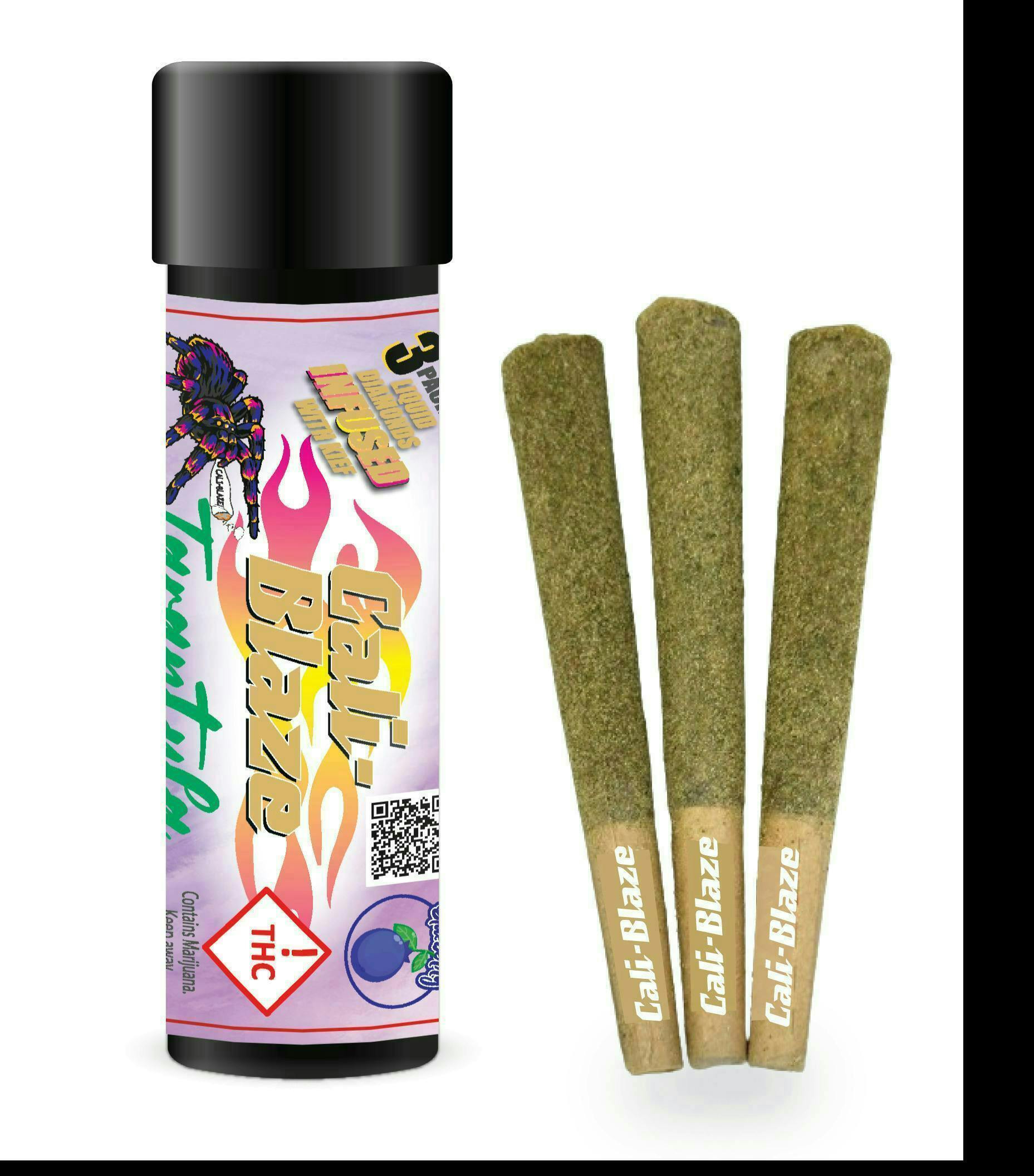Baja Blaze | Tarantula Donut Infused Joints | 1g ea | 3pk