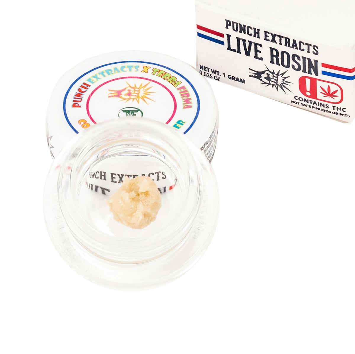 Punch | Confetti Cake | Silver Tier | Live Rosin Badder | 1g