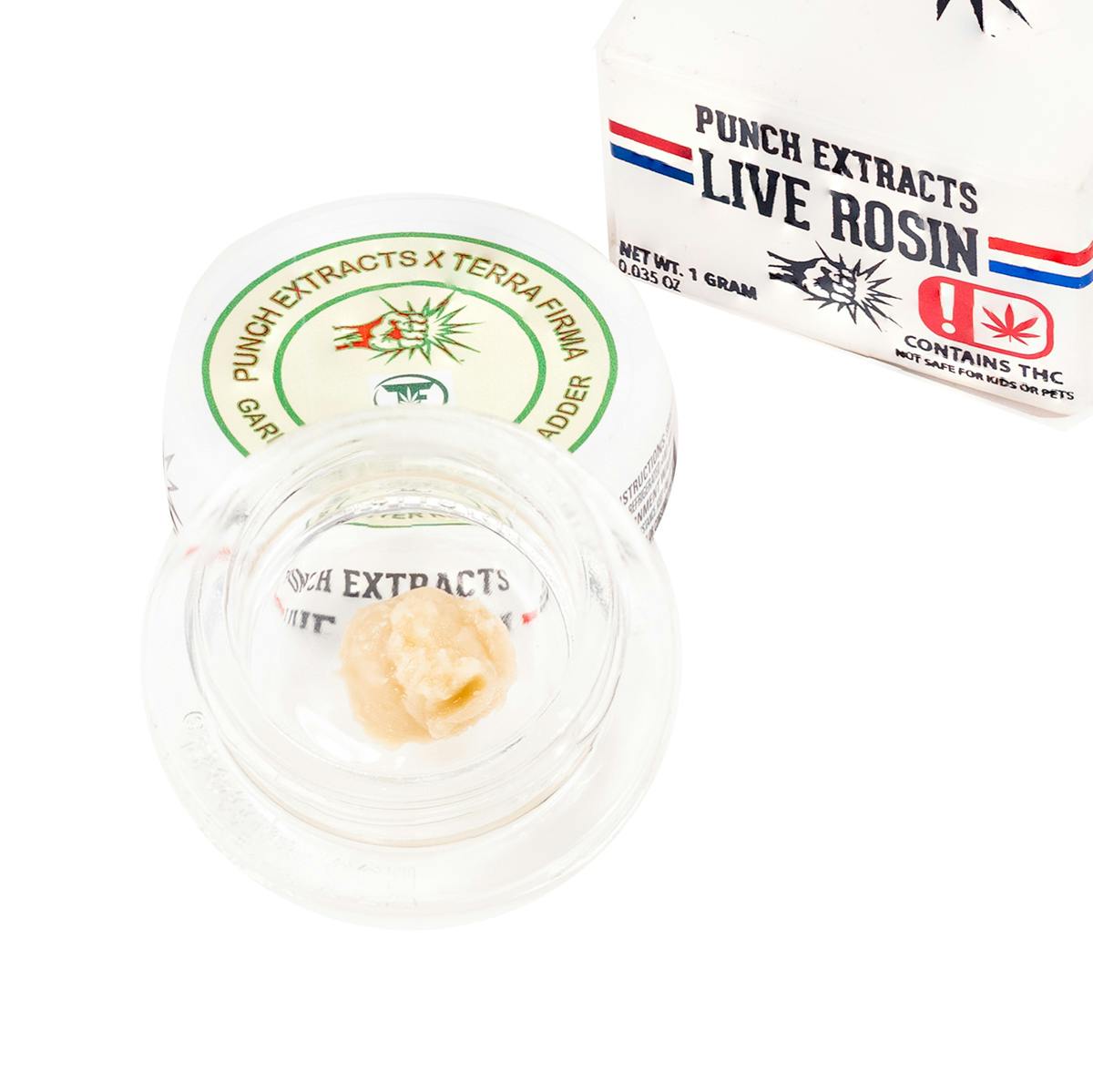 Punch | Garlic Butter Rings | Silver Tier | Live Rosin Badder | 1g