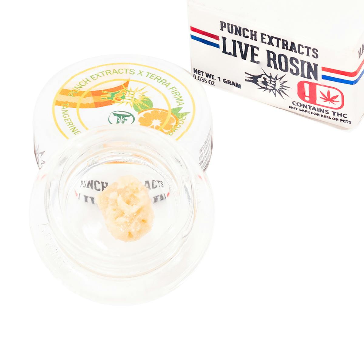 Punch | Tangerine Butter Cream | Silver Tier | Live Rosin Badder | 1g