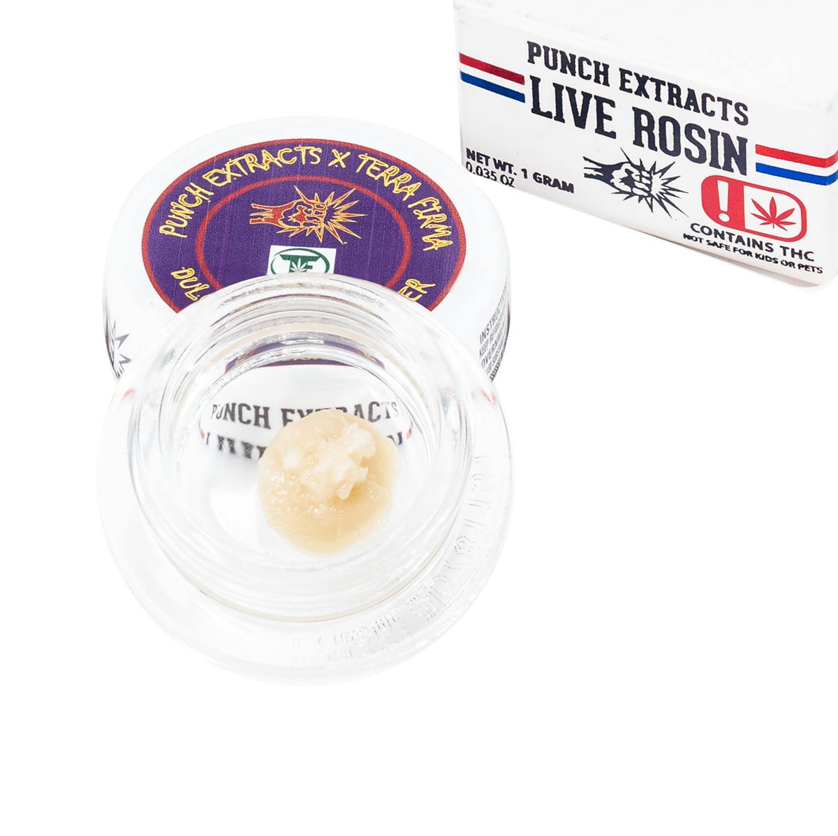 Punch | Dulce Inferno | Silver Tier | Live Rosin Badder | 1g