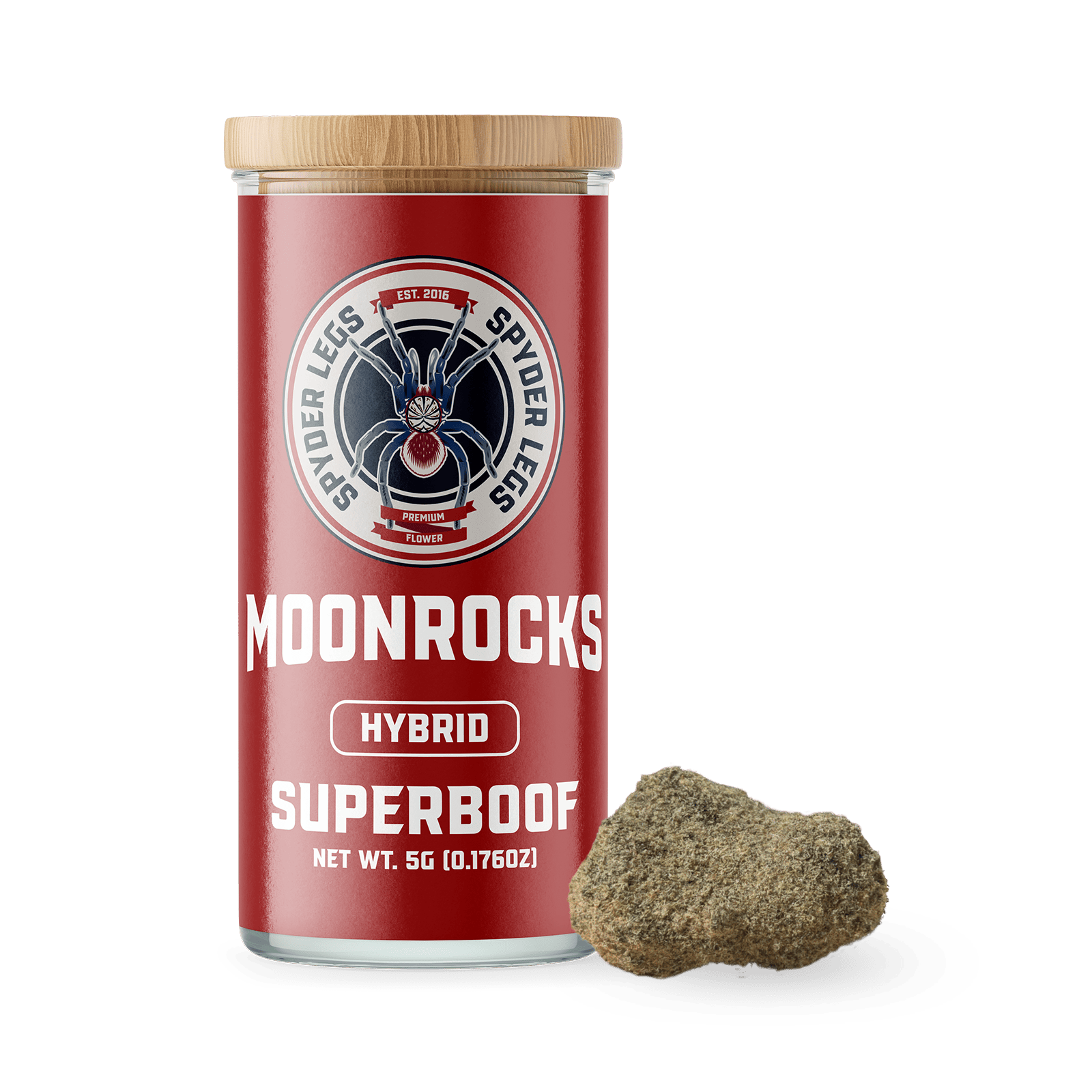 Superboof | Moonrocks Infused Flower | 5g by Spyder Legs