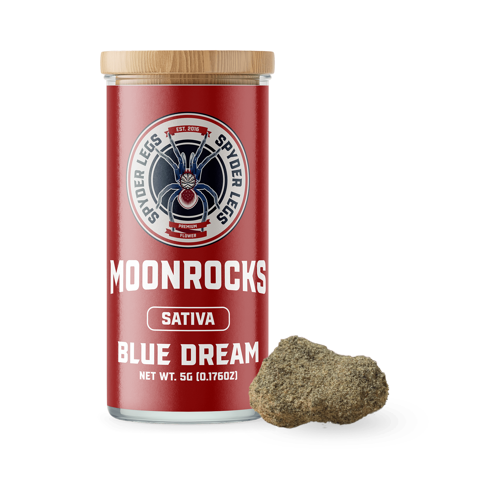 Blue Dream | Moonrocks Infused Flower | 5g by Spyder Legs